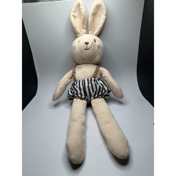 Spark Create Imagination Bunny Rattle Plush Rabbit Stuffed Animal Toy 18" Lovey - Picture 1 of 6